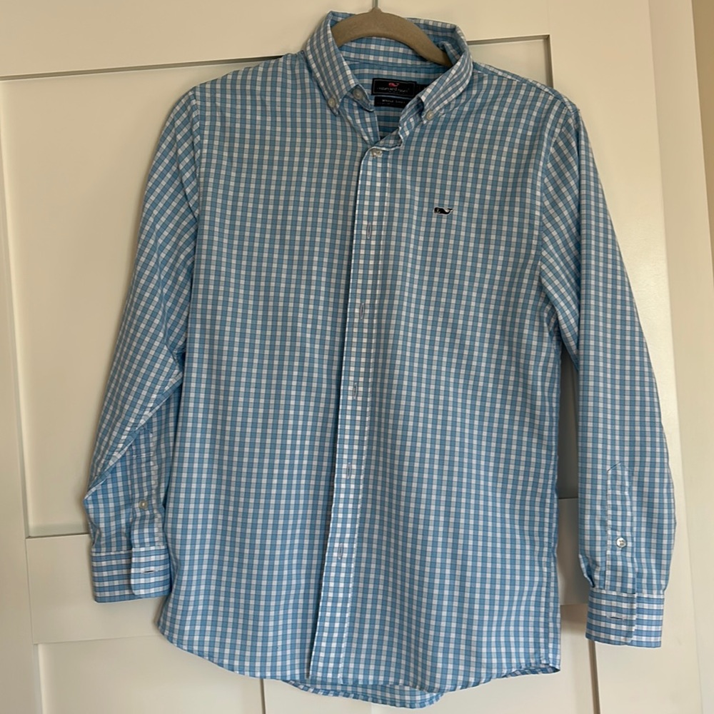 Vineyard Vines Boys Performance  button down